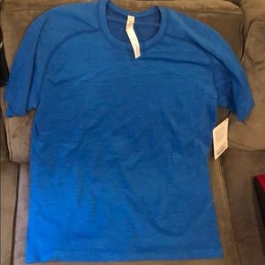 Blue lululemon metal Vent tech NWT